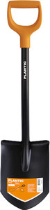 Изображение 3, 11009-01 Лопата автомобильная штыковая с металлическим черенком и ручкой Terra PLANTIC