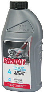 Изображение 1, 430101Н02 Жидкость тормозная DOT-4 455г ROSDOT