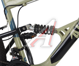 Изображение 4, MTB FS 26 1.0 Велосипед 26" 18-ск. двухподвесный бежево-черный ALTAIR