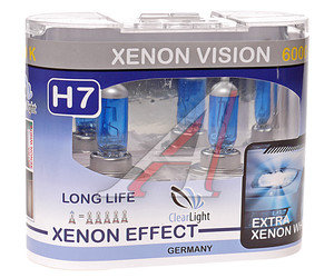 Изображение 1, MLH7XV Лампа 12V H7 55W PX26d бокс (2шт.) Xenon Vision CLEARLIGHT
