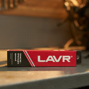 Изображение 5, Ln1737 Герметик прокладка красный термостойкий 85г LAVR