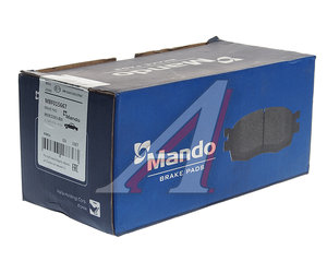 Изображение 3, MBF015667 Колодки тормозные MERCEDES E (W211) (02-) (2.0/3.5) передние (4шт.) MANDO