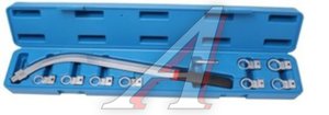 Изображение 1, RF-40131510 Набор ключей накидных 12-19мм 10 предметов удлиненных изогнутых с насадками в кейсе ROCKFORCE