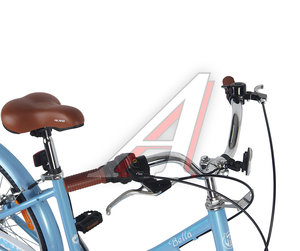 Изображение 2, T21B905-24 A Велосипед 24" 7-ск. (AL-рама) голубой HILAND