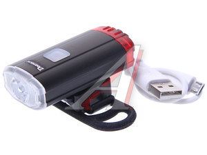 Изображение 1, УТ00019039 Фонарь велосипедный 2 в 1 USB кабель с аккумулятором 800mAh VXM