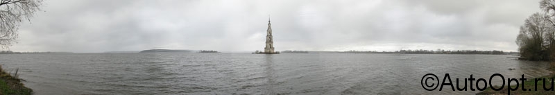 Николаевская колокольня. Город Калязин